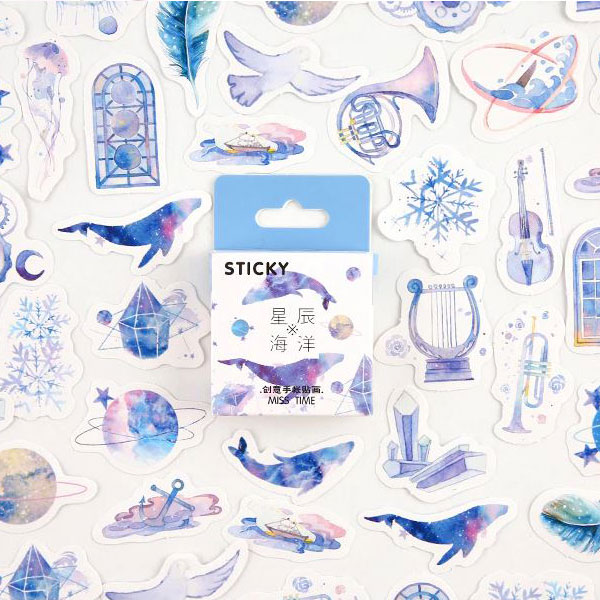 A Pinch Of Blue Sticker Set
