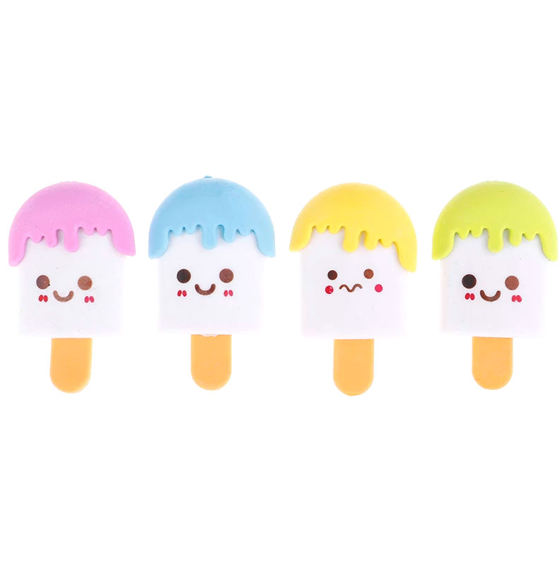 Ice Cream Erasers